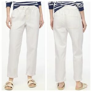 J.Crew Women's Drawstring Jean Soft White Size 29